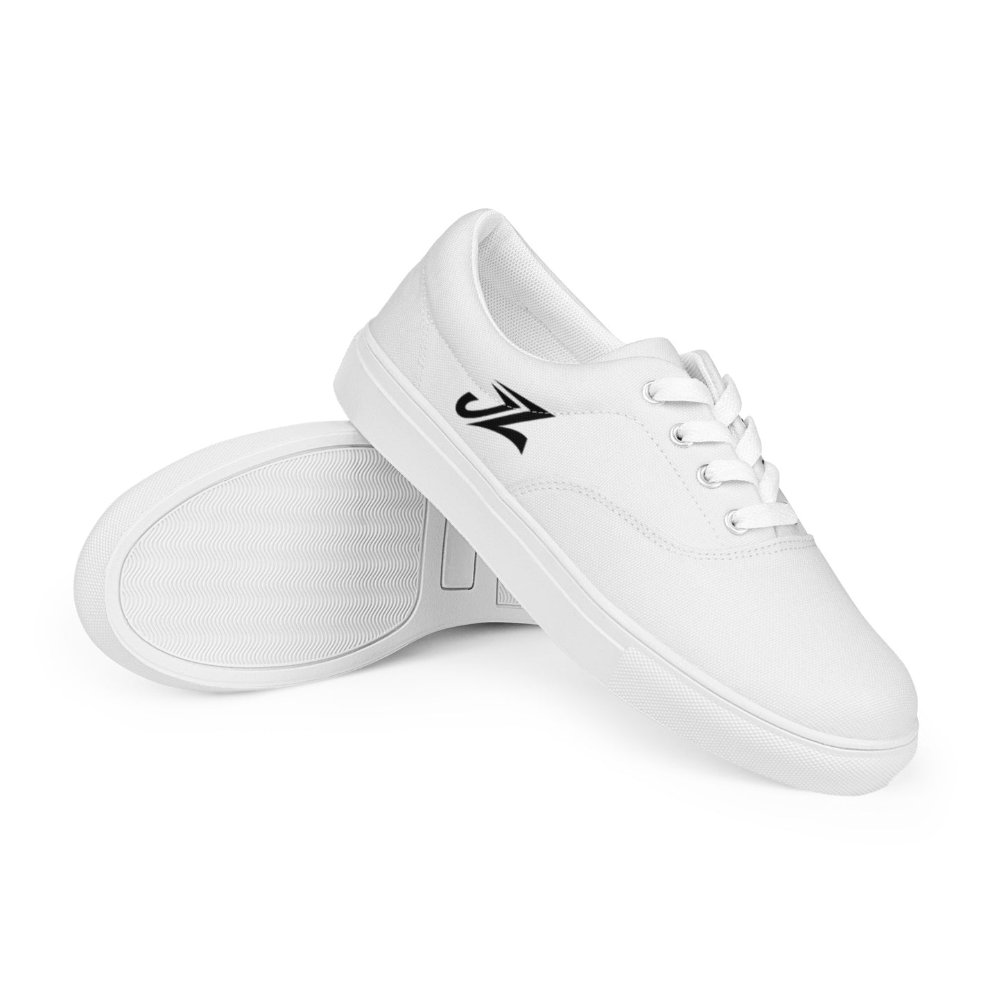 Women’s lace-up canvas shoes